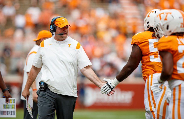 Heupel, Vols confident moving forward with foundation set