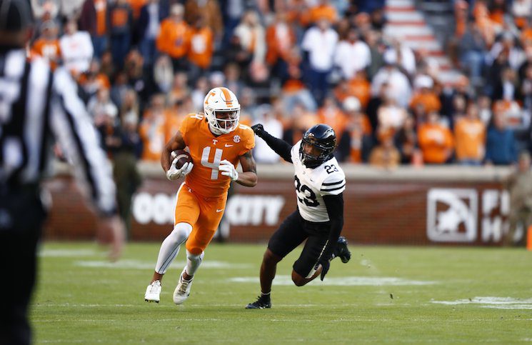 Cedric Tillman has the ability to be a WR1 in the NFL. #tennessee #cle