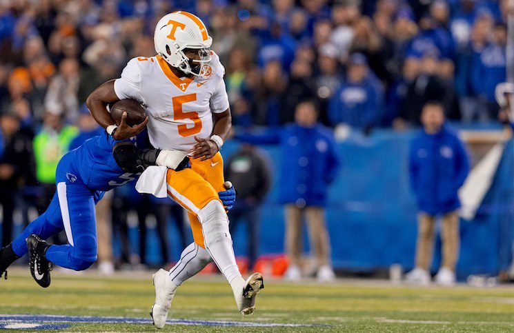 RECORD BOOKS. Hendon Hooker has now - Tennessee Football