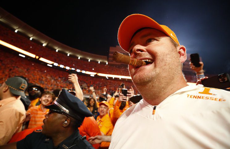 WATCH: Josh Heupel Talks Monumental Win Over Alabama | Rocky Top Insider